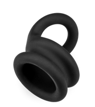 Laden Sie das Bild in den Galerie-Viewer, Doppel-Cockring für Penis und Hoden Plop