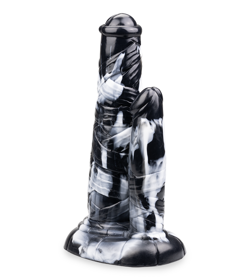 Doppeldildo mit Saugnapf Zentaur