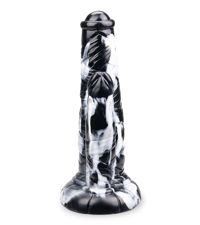 Doppeldildo mit Saugnapf Zentaur