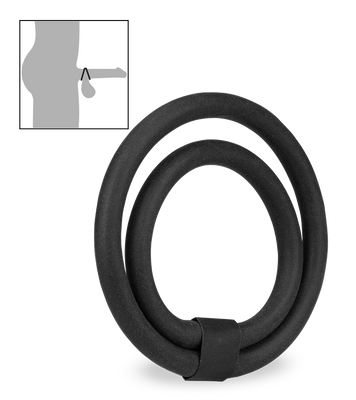 Doppelter Silikon-Penisring