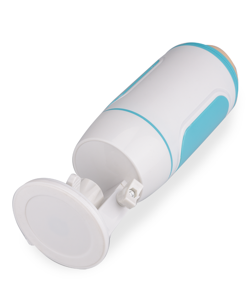 Double-Hole-Masturbator mit Saugfuß Sometimes