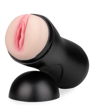 Laden Sie das Bild in den Galerie-Viewer, Double-Hole-Masturbator mit Vibration und Audiofunktion Juice