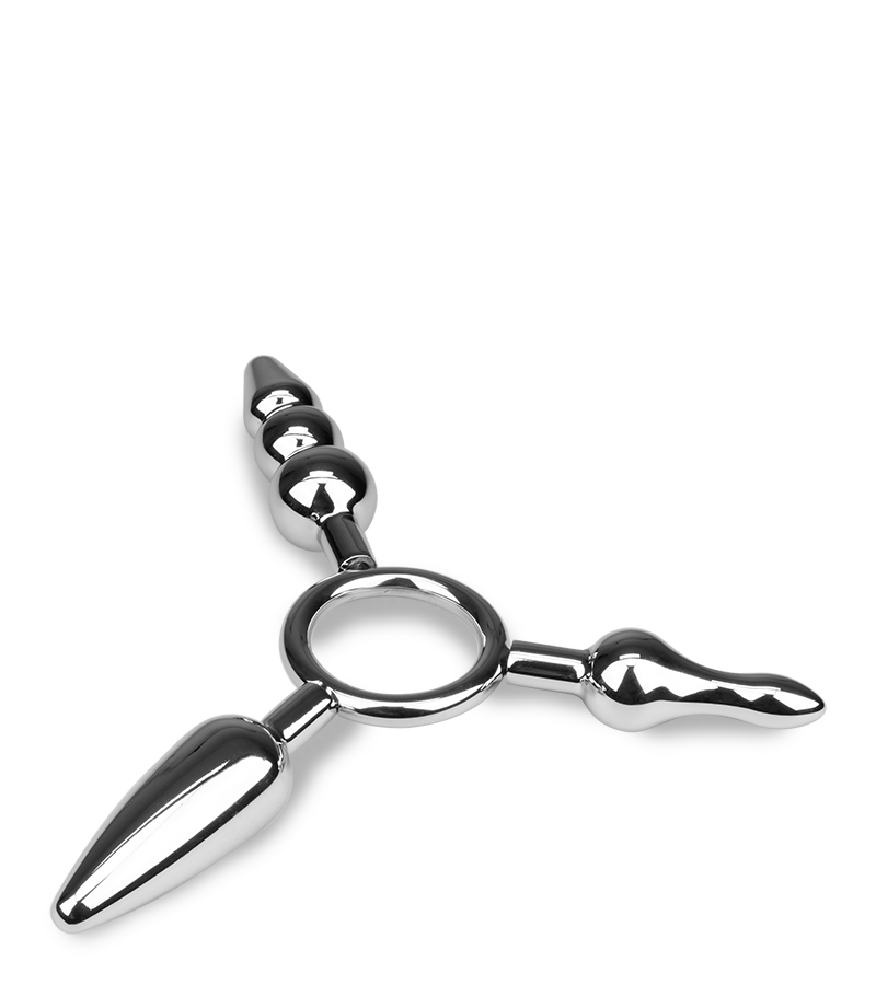 Dreifach-Analplug Geode