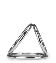 Laden Sie das Bild in den Galerie-Viewer, Dreifacher Cockring aus Edelstahl Holdy