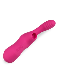 Laden Sie das Bild in den Galerie-Viewer, Druckwellenstimulator mit Innendildo Diva