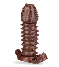 Laden Sie das Bild in den Galerie-Viewer, Dunkle genoppte Penishülle