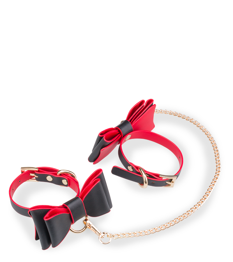 Edles BDSM-Set 7-teilig mit Aufbewahrungstasche