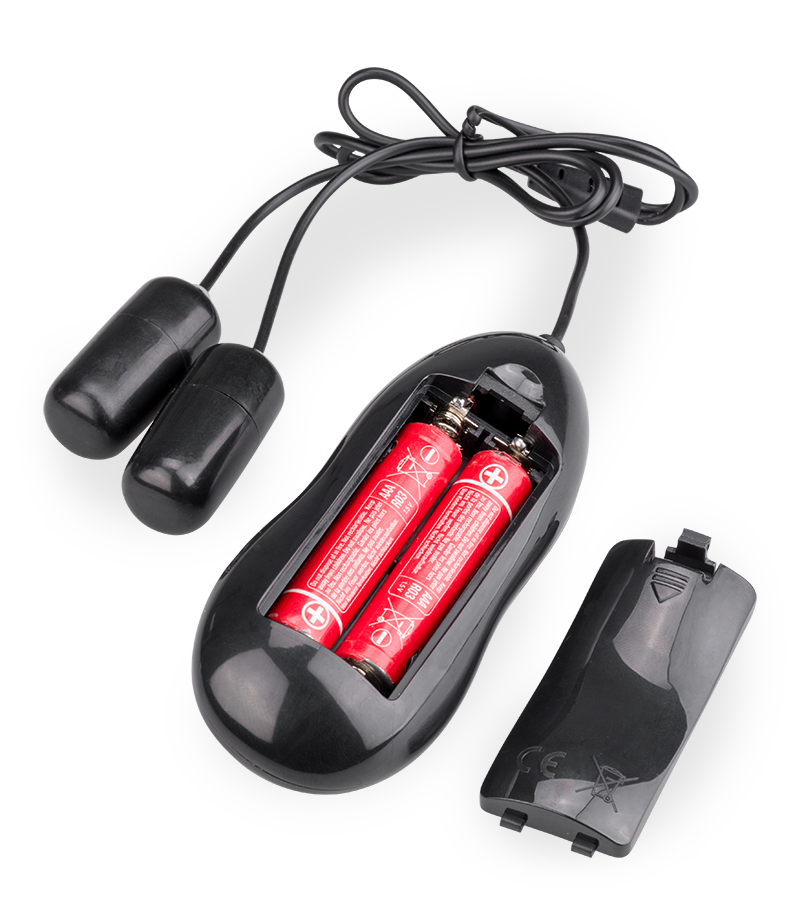 Eichelvibrator mit Cockring Tio