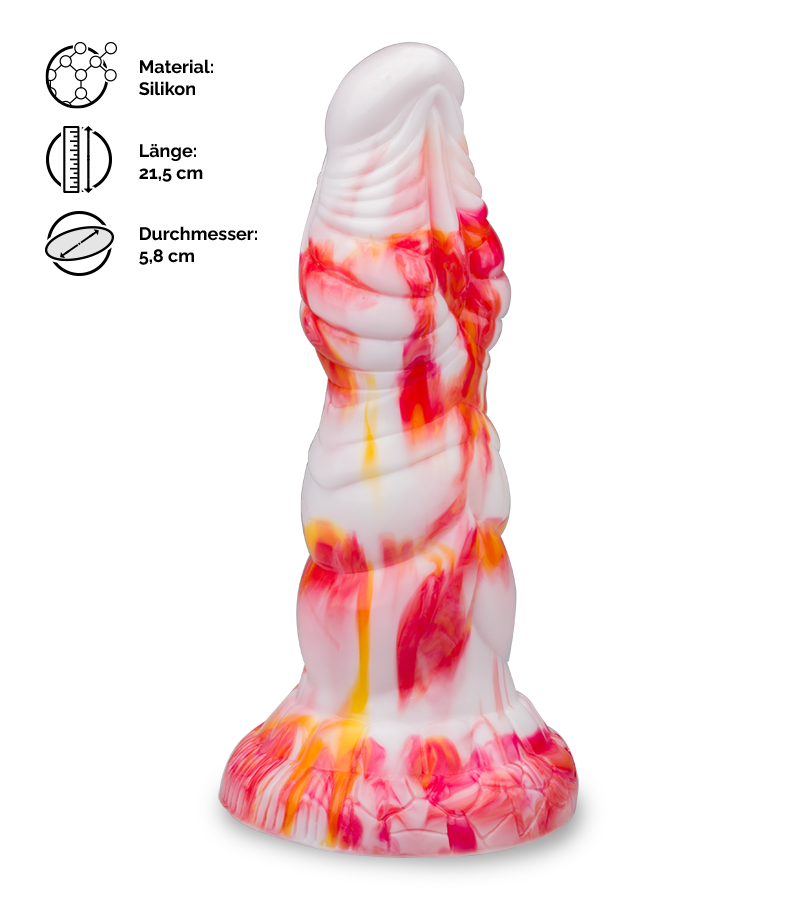 Fantasy-Dildo mit Saugnapf HaeTae