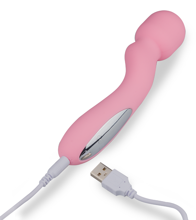 Fantasy-Wand-Vibrator mit 12 Modi