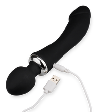 Laden Sie das Bild in den Galerie-Viewer, Fantasy Wand Vibrator mit Heizung Treat