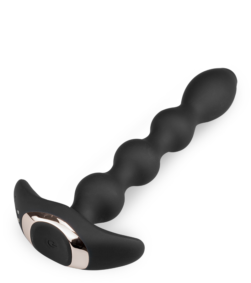 Ferngesteuerte vibrierende Analkette Devotion