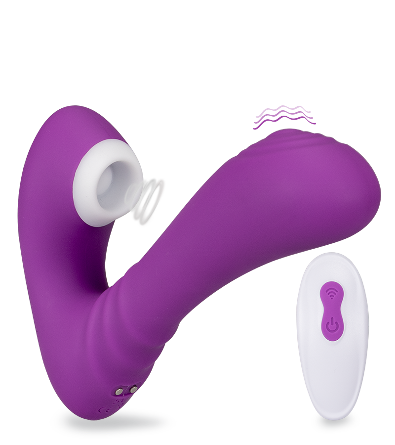 Ferngesteuerter Klitoris- und G-Punkt-Stimulator Gray