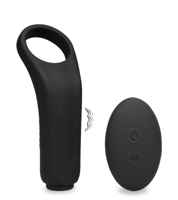Ferngesteuerter Vibro-Cockring mit 9 Modi