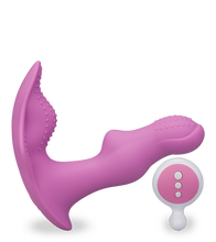 Laden Sie das Bild in den Galerie-Viewer, Ferngesteuerter Vibro-Slip mit Innendildo