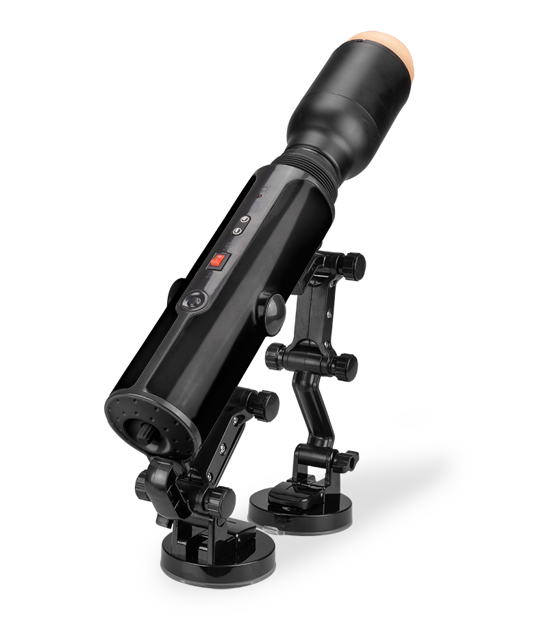 Fickmaschine mit vibrierendem Masturbator