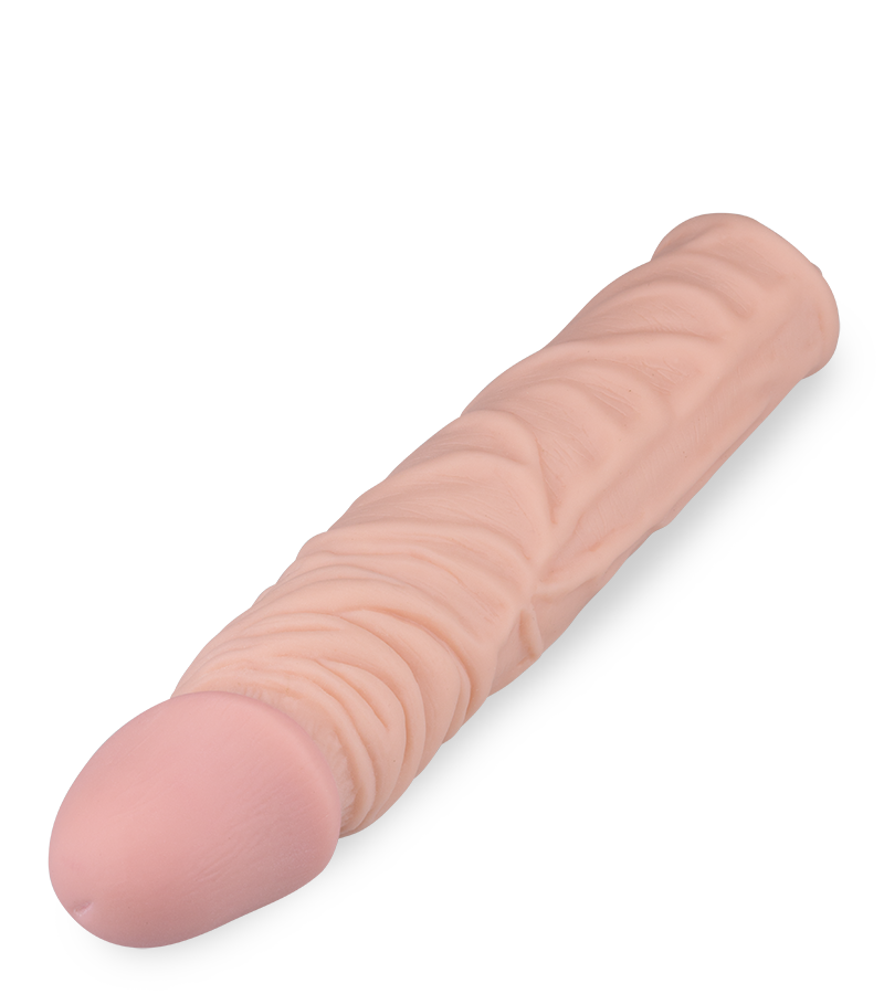 Penisverlängerung mit XL-Eichel und Aderung