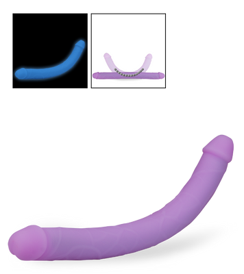 Phosphoreszierender Doppeldildo Blair