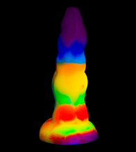 Laden Sie das Bild in den Galerie-Viewer, Phosphoreszierender Fantasy-Dildo mit Saugnapf Chimäre