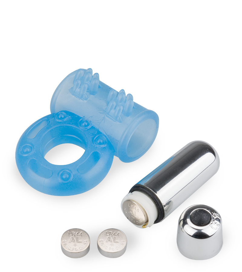 Phosphoreszierender Vibro-Cockring Lumino