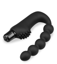 Laden Sie das Bild in den Galerie-Viewer, Prostata-Vibrator mit Analkette und Noppen