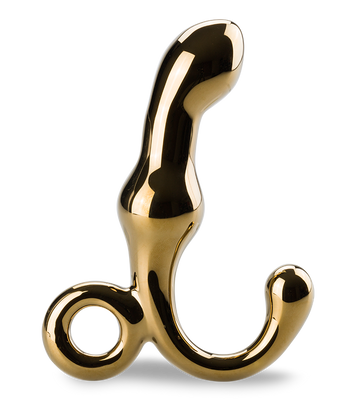 Prostataplug aus Glas Gold Master