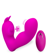 Laden Sie das Bild in den Galerie-Viewer, Pulsierender und vibrierender Klitoris- und G-Punkt-Stimulator