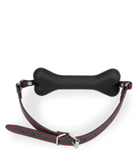 Laden Sie das Bild in den Galerie-Viewer, Puppy-Play-Knebel Knochen aus Silikon 15 cm