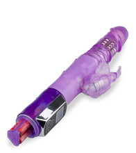 Laden Sie das Bild in den Galerie-Viewer, Rabbit-Vibrator Butterfly mit Stoß- und Rotationsfunktion
