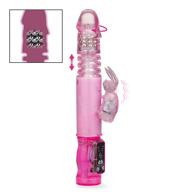 Rabbit-Vibrator Crazy Up & Down mit USB Anschluss