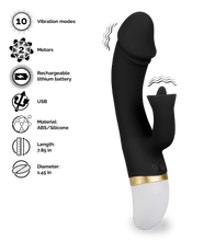 Laden Sie das Bild in den Galerie-Viewer, Rabbit-Vibrator Flapa