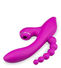 Laden Sie das Bild in den Galerie-Viewer, Rabbit-Vibrator mit Dreifach-Stimulation Abel