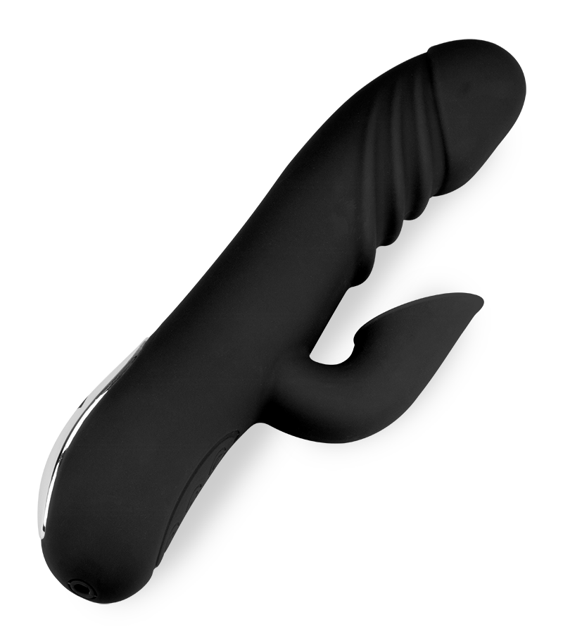 Rabbit-Vibrator mit Klitoris-Sauger Sucky