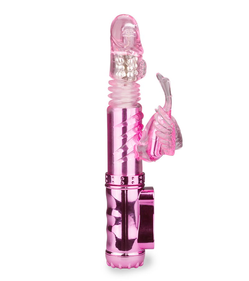 Rabbit-Vibrator mit Stoßfunktion Swan