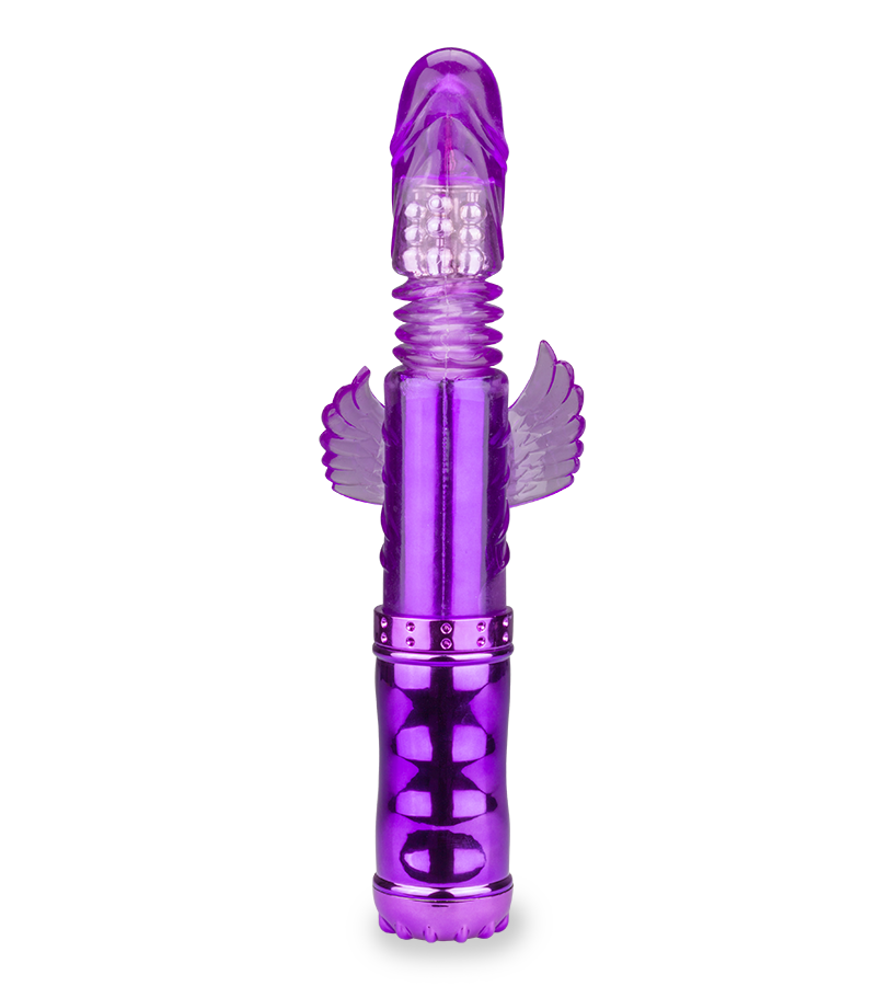 Rabbit-Vibrator mit Stoßfunktion Swan