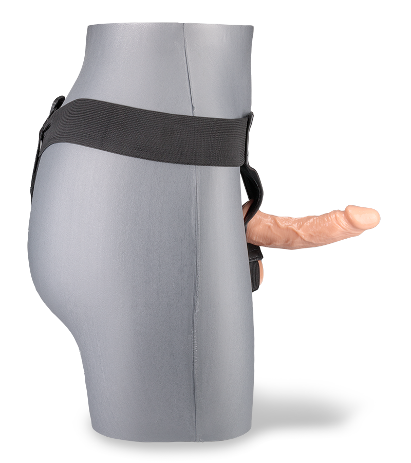 Realistischer Doppel-Umschnalldildo Union