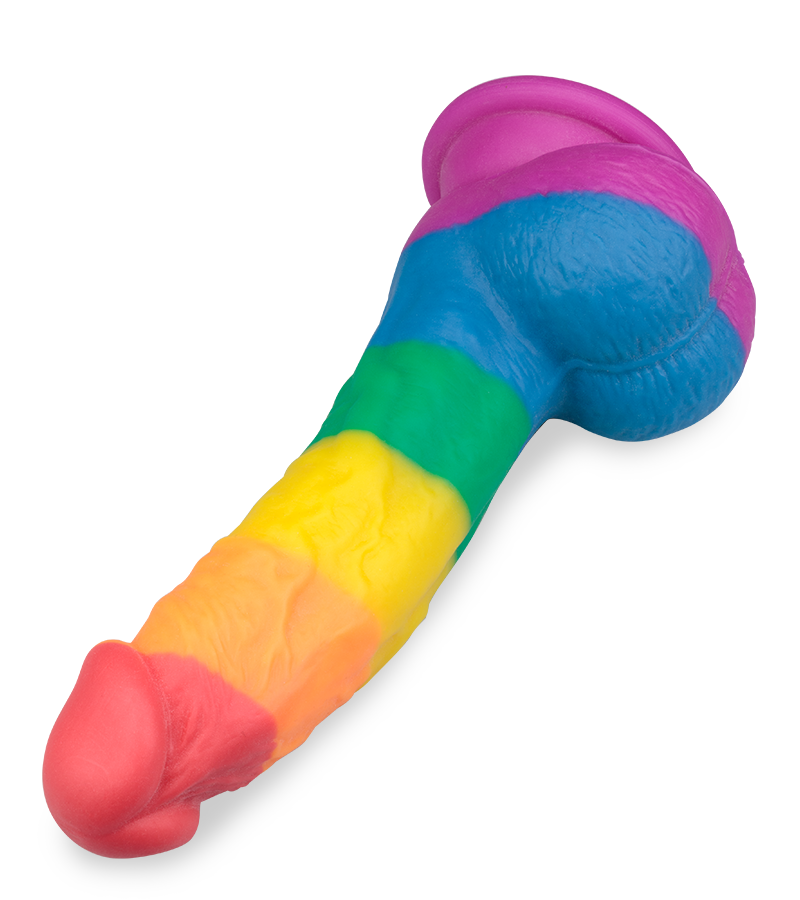 Realistischer Saugnapf-Dildo Pride