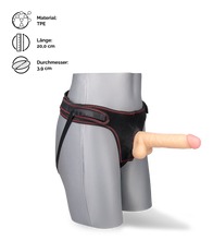 Laden Sie das Bild in den Galerie-Viewer, Realistischer Strapon-Dildo Jupiter