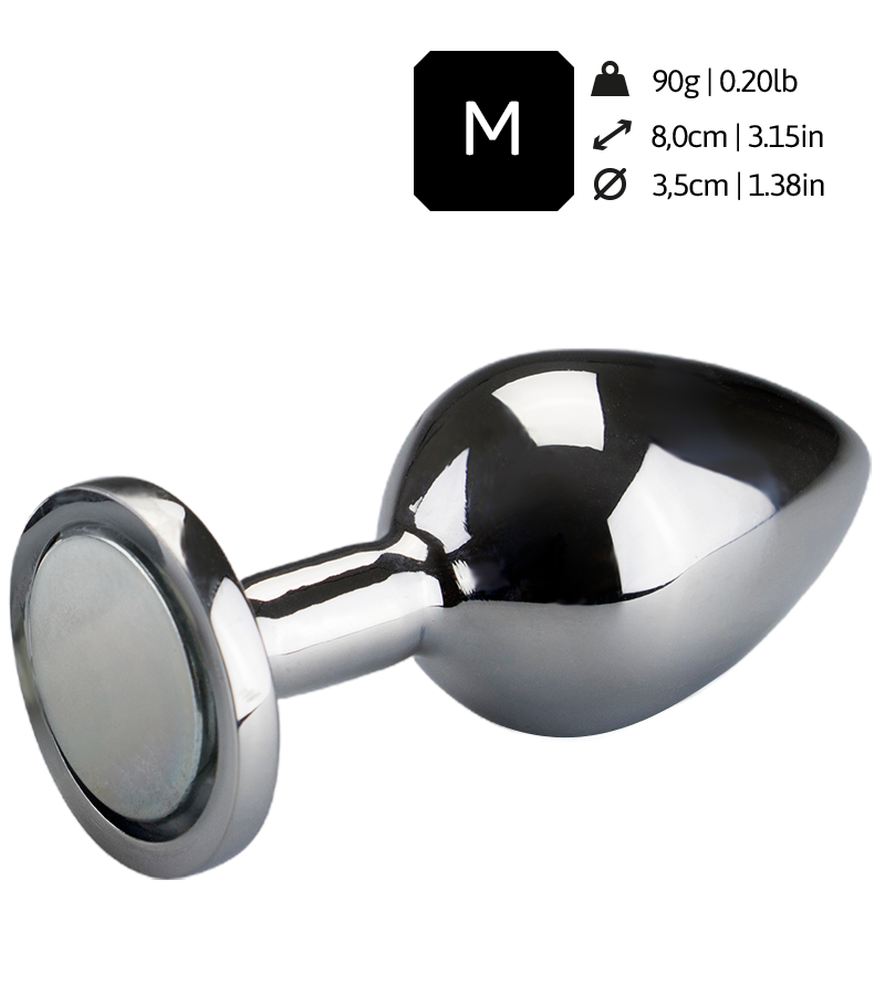 Rosebud-Plug im Doppelpack mit Magnet-Fuchsschwanz