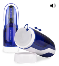 Laden Sie das Bild in den Galerie-Viewer, Rotationsmasturbator mit Stoßfunktion Turbo Tsunami