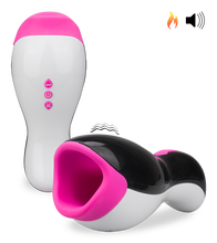Laden Sie das Bild in den Galerie-Viewer, Saug-Masturbator mit Vibration