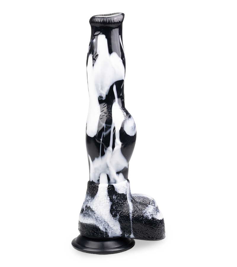 Saugnapf-Dildo Dobermann