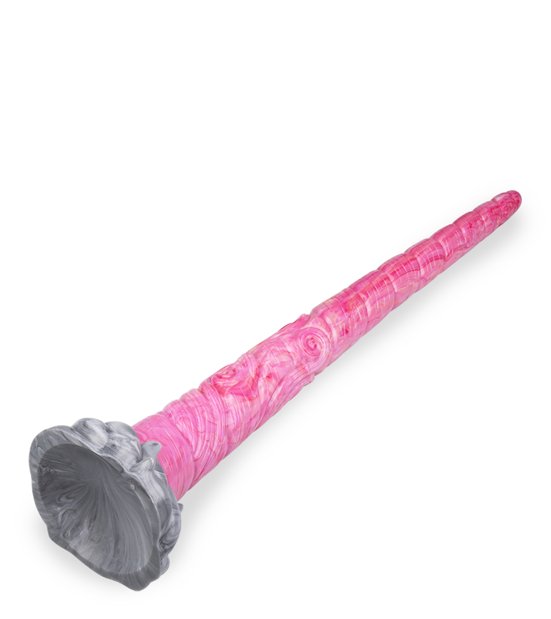 Saugnapf-Dildo Einhorn 45 cm