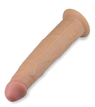 Laden Sie das Bild in den Galerie-Viewer, Saugnapf-Dildo mit Vibration und Rotation Jim 23 cm