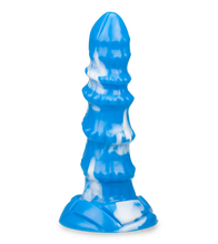 Laden Sie das Bild in den Galerie-Viewer, Saugnapf-Dildo Weißer Tiger