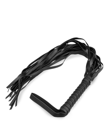 Schwarze Riemenpeitsche
