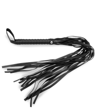 Laden Sie das Bild in den Galerie-Viewer, Schwarze Riemenpeitsche