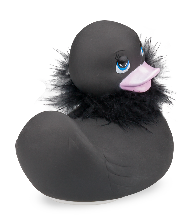 Schwarze Vibro-Ente Black Duck