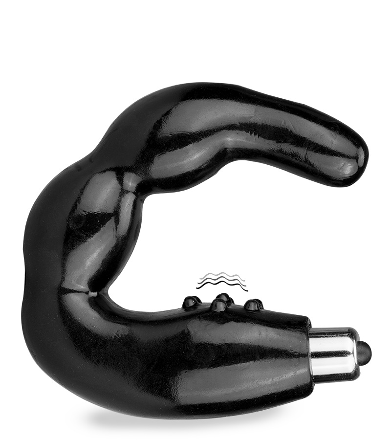 Schwarzer Prostata-Stimulator B-Man