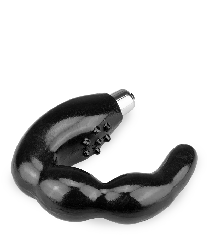 Schwarzer Prostata-Stimulator B-Man
